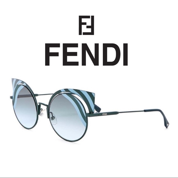 NWT FENDI 100% UV protection Cat Eye Sunglass main image 12